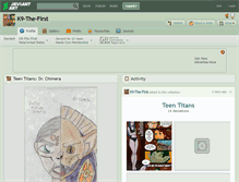 Tablet Screenshot of k9-the-first.deviantart.com