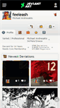 Mobile Screenshot of feeleash.deviantart.com