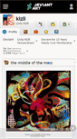 Mobile Screenshot of kizli.deviantart.com