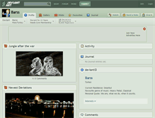 Tablet Screenshot of barss.deviantart.com