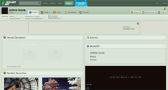 Desktop Screenshot of anima-scura.deviantart.com