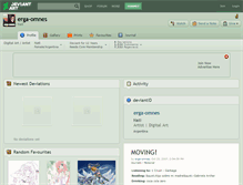 Tablet Screenshot of erga-omnes.deviantart.com