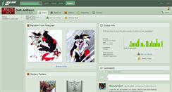 Desktop Screenshot of dark-anthro.deviantart.com