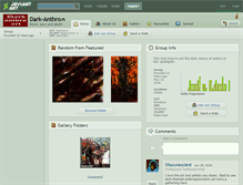 Tablet Screenshot of dark-anthro.deviantart.com