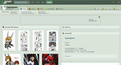 Desktop Screenshot of gapangman.deviantart.com