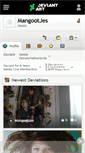 Mobile Screenshot of mangootjes.deviantart.com