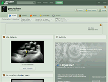Tablet Screenshot of geno-sulum.deviantart.com