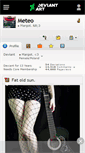 Mobile Screenshot of meteo.deviantart.com