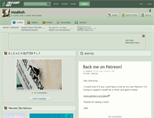 Tablet Screenshot of meaikoh.deviantart.com
