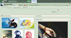 Desktop Screenshot of dont-look-down.deviantart.com
