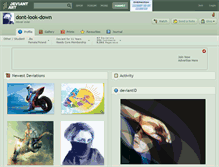 Tablet Screenshot of dont-look-down.deviantart.com