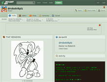 Tablet Screenshot of drrobotnikplz.deviantart.com