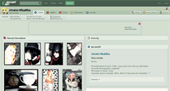 Desktop Screenshot of amane-misamisa.deviantart.com