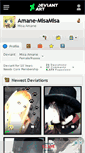 Mobile Screenshot of amane-misamisa.deviantart.com