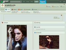Tablet Screenshot of annabellewerle.deviantart.com