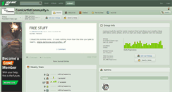 Desktop Screenshot of comicartistcommunity.deviantart.com