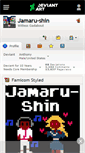 Mobile Screenshot of jamaru-shin.deviantart.com