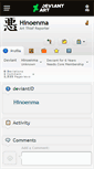 Mobile Screenshot of hinoenma.deviantart.com
