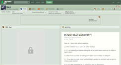 Desktop Screenshot of dklt.deviantart.com