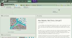 Desktop Screenshot of misguidedangeline.deviantart.com