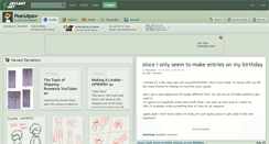 Desktop Screenshot of peanutpaw.deviantart.com