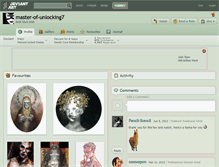 Tablet Screenshot of master-of-unlocking7.deviantart.com