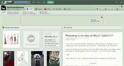 Desktop Screenshot of hachimanskitsune.deviantart.com