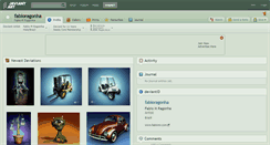 Desktop Screenshot of fabioragonha.deviantart.com