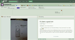 Desktop Screenshot of djanime101.deviantart.com