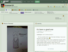 Tablet Screenshot of djanime101.deviantart.com