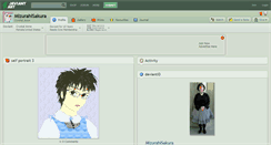 Desktop Screenshot of mizurahisakura.deviantart.com