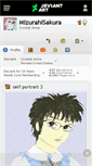 Mobile Screenshot of mizurahisakura.deviantart.com
