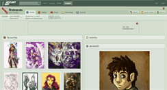Desktop Screenshot of firebrando.deviantart.com