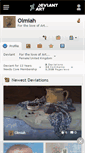 Mobile Screenshot of olmiah.deviantart.com