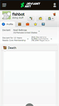Mobile Screenshot of fishbot.deviantart.com