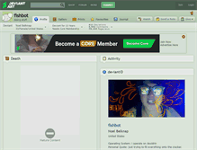 Tablet Screenshot of fishbot.deviantart.com