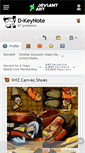 Mobile Screenshot of d-keynote.deviantart.com
