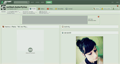 Desktop Screenshot of ooodark-butterflyooo.deviantart.com