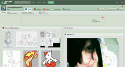 Desktop Screenshot of chowderlover45.deviantart.com
