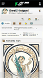 Mobile Screenshot of greatshinigami.deviantart.com
