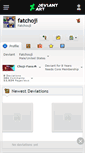 Mobile Screenshot of fatchoji.deviantart.com