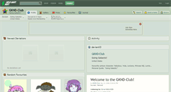 Desktop Screenshot of gknd-club.deviantart.com