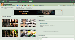 Desktop Screenshot of futuristiclover.deviantart.com