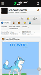 Mobile Screenshot of ice-wolf-comic.deviantart.com