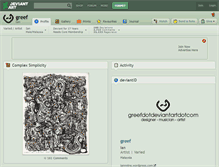 Tablet Screenshot of greef.deviantart.com