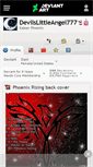 Mobile Screenshot of devilslittleangel777.deviantart.com