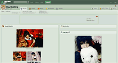 Desktop Screenshot of hauntedking.deviantart.com