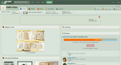 Desktop Screenshot of katlin-kloss.deviantart.com