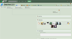 Desktop Screenshot of dragonslayer12331.deviantart.com