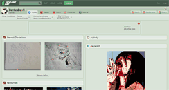 Desktop Screenshot of dantesdevil.deviantart.com